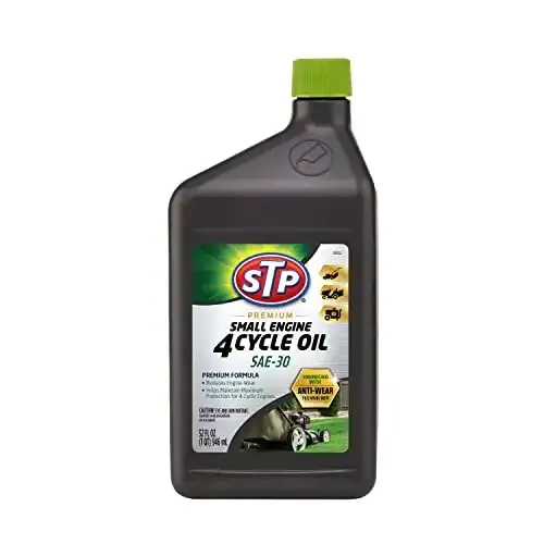 Premium Small Engine 4 Cycle Oil Formula, SAE-30 Small Engine Oil | STP