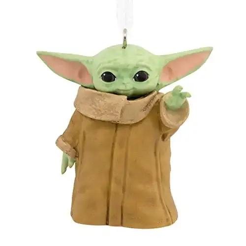 Star Wars: The Mandalorian Baby Yoda Grogu Christmas Ornament | Hallmark