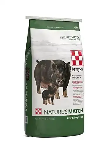 Purina Animal Nutrition Nature's Match Sow Pig Complete Feed