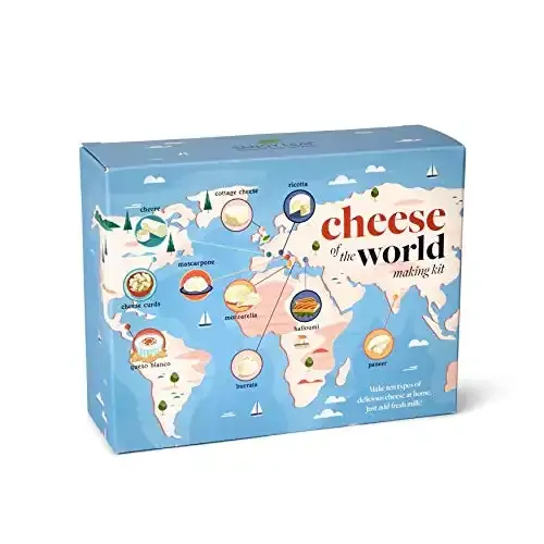 Sandy Leaf Farm Cheese of The World Kit