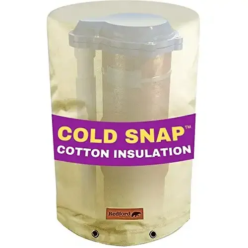 Cold Snap (5°F) Round Backflow Preventer Insulation Cover - Sprinkler Covers for Outside, Wellhead Cover | Redford Supply Co.