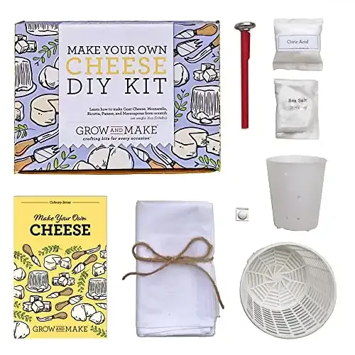 Grow and Make's Make Your Own Cheese DIY Kit