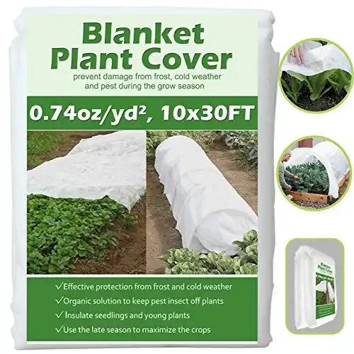 Valibe Plant Covers Freeze Protection Floating Row Cover Fabric