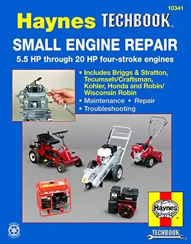 Small Engine Repair for 5.5HP thru 20HP | Haynes Techbook